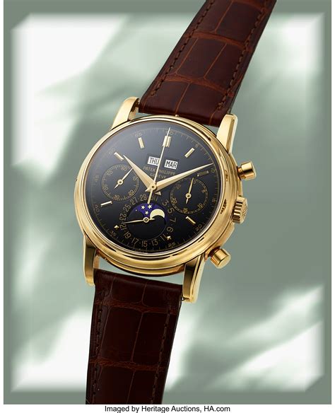 patek philippe 1954 tropical dial|Patek Philippe 'third Series', Reference 2499 .